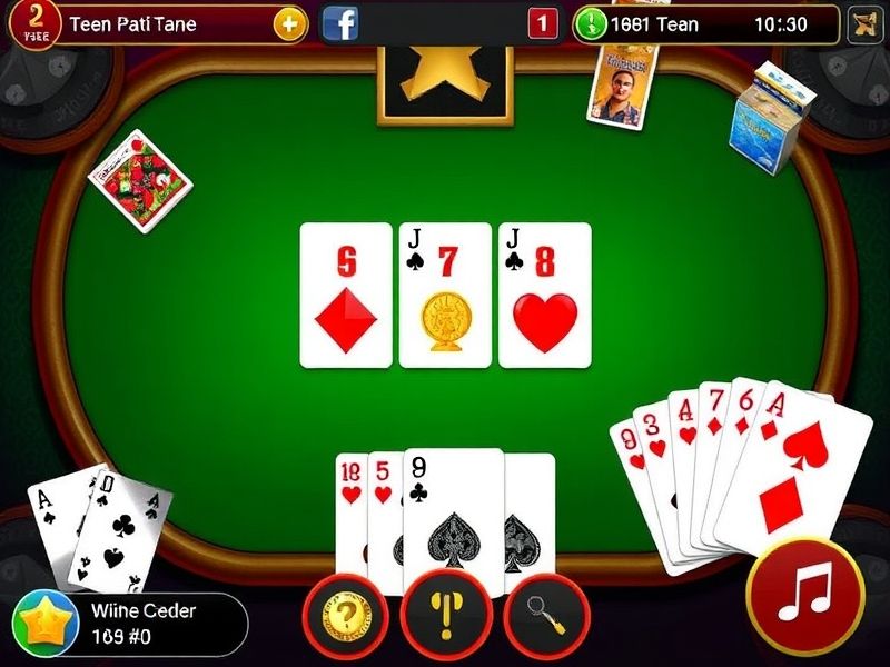 Teen Patti AAA offers thrilling 3 Patti gameplay with real opponents and daily cash rewards. Experience the traditional card game in a modern way.